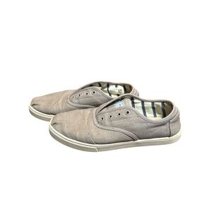 Toms Cordones Gray Canvas Women's Sneakers